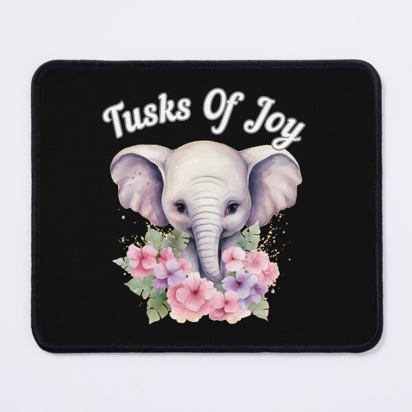 Item preview, Tusks Of Joy. surreal elephant designed and sold by ElephantVibes.