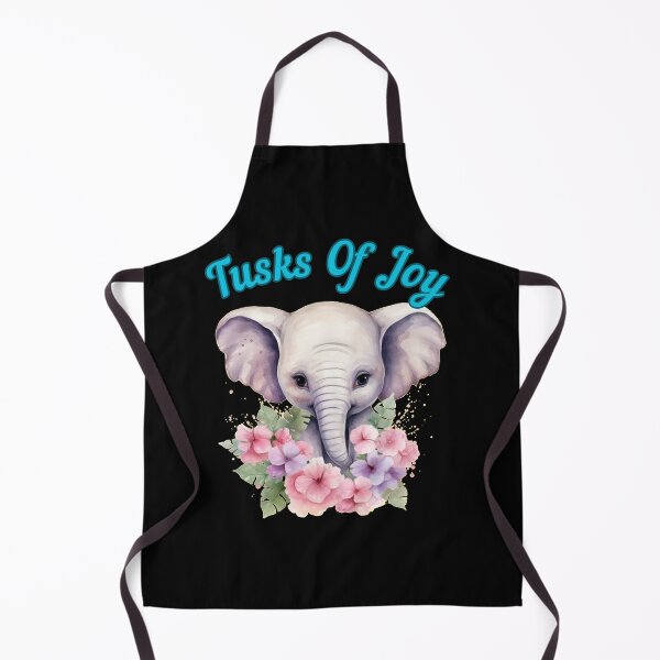 Item preview, Tusks Of Joy. adorable elephant designed and sold by ElephantVibes.