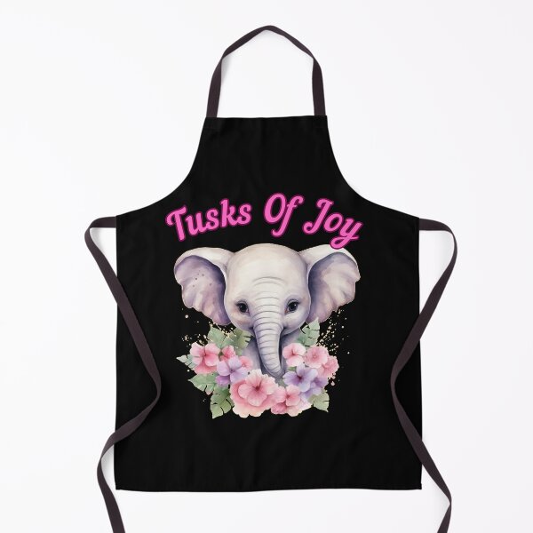 Item preview, Tusks Of Joy. elephant saying designed and sold by ElephantVibes.