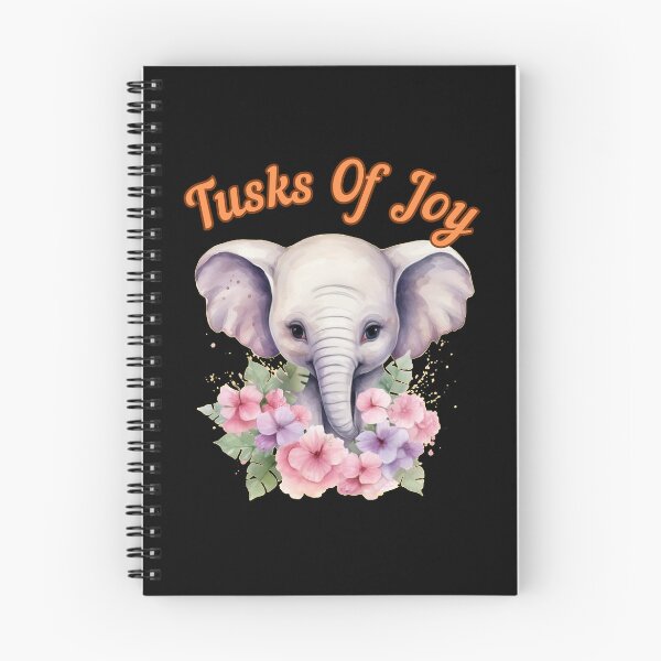 Item preview, Tusks Of Joy. Flower elephant designed and sold by ElephantVibes.
