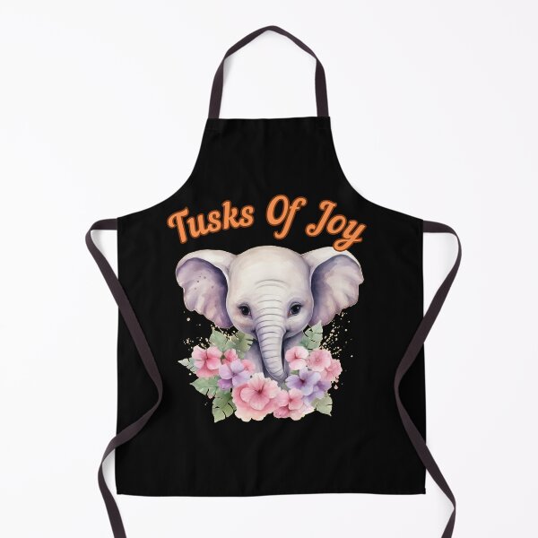 Item preview, Tusks Of Joy. Flower elephant designed and sold by ElephantVibes.