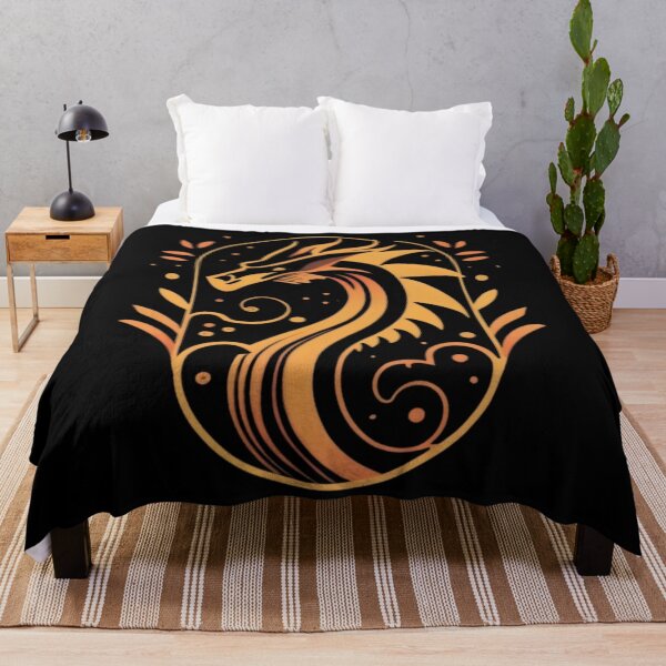 Item preview, Golden Majesty: Minimalist Dragon Logo designed and sold by DragonRealms.