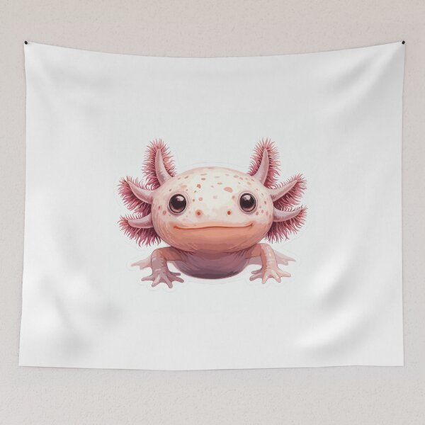 Artikelvorschau, Axolotl-Salamander entworfen und verkauft von DinoKate.