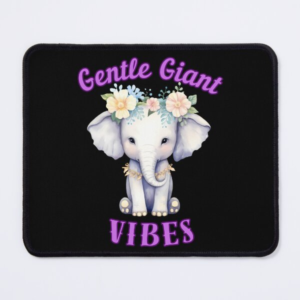 Item preview, Gentle Giant Vibes. elephant face designed and sold by ElephantVibes.