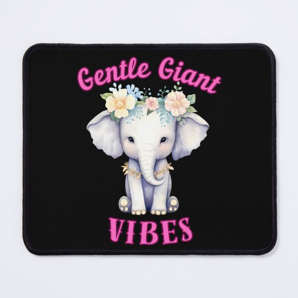 Item preview, Gentle Giant Vibes. elephant head designed and sold by ElephantVibes.