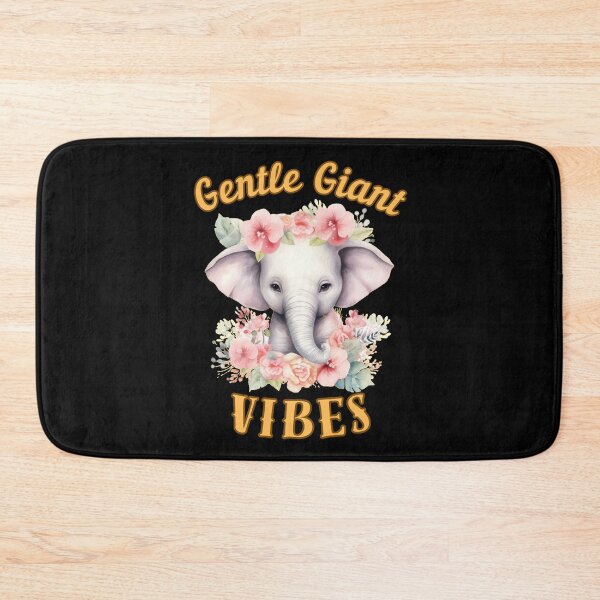 Item preview, Gentle Giant Vibes. watercolor elephant designed and sold by ElephantVibes.