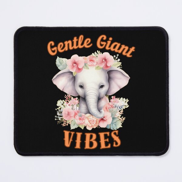 Item preview, Gentle Giant Vibes. Flower elephant designed and sold by ElephantVibes.