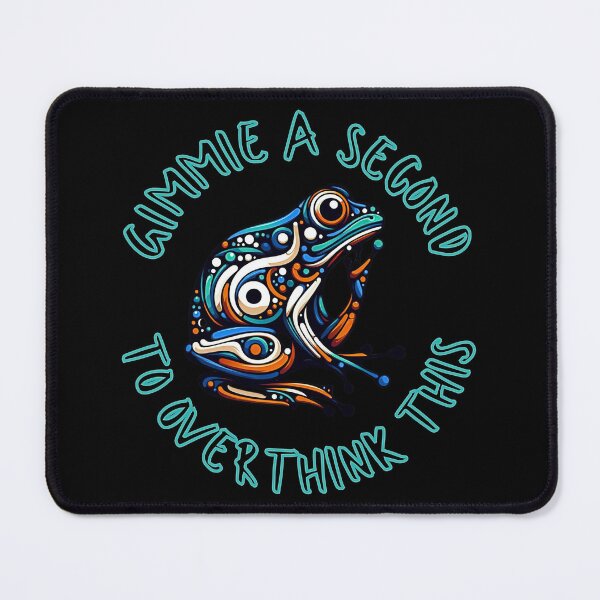 Item preview, Abstract Frog - Colorful Overthinker designed and sold by HausKatz.