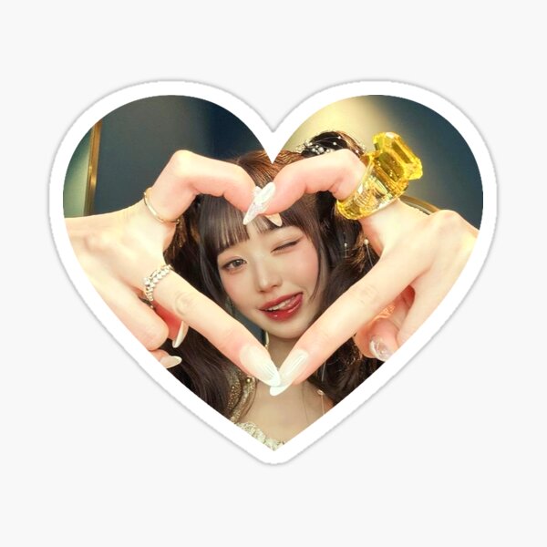 Wonyoung Heart Sticker