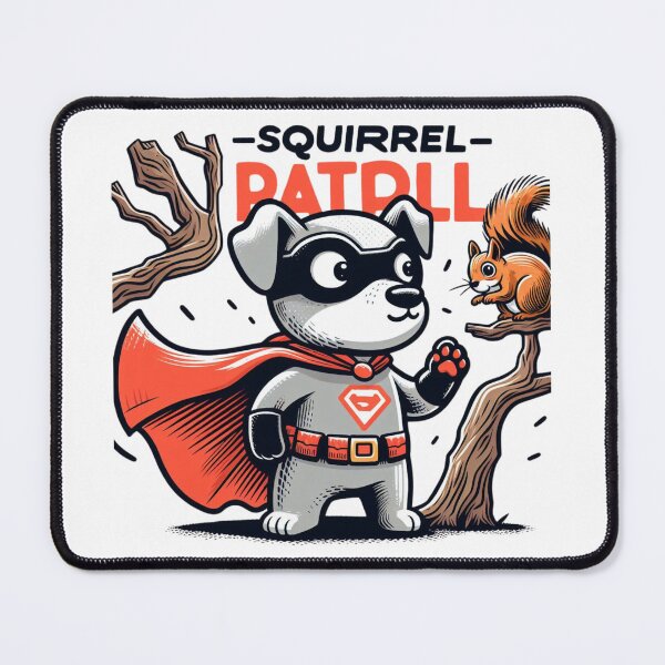 Item preview, "The Squirrel Patrol Hero" designed and sold by Luxxo30.