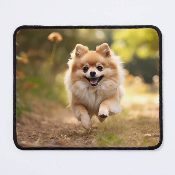 Item preview, Pomeranian's Playful Dash designed and sold by codestealth.