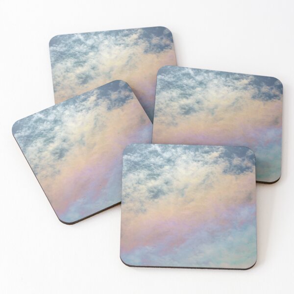 Item preview, Cloud Irridesence - rainbow colours in the sky designed and sold by Kathie Thomas.