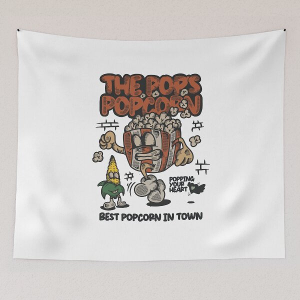 Item preview, Popping popcorn designed and sold by omsholehstore.