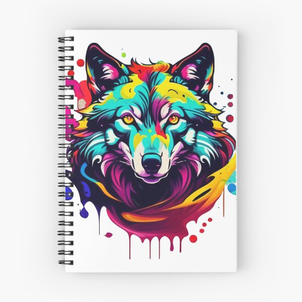 Item preview, Colorful Wolf V2 - Wolf designed and sold by Luiz Burattini.