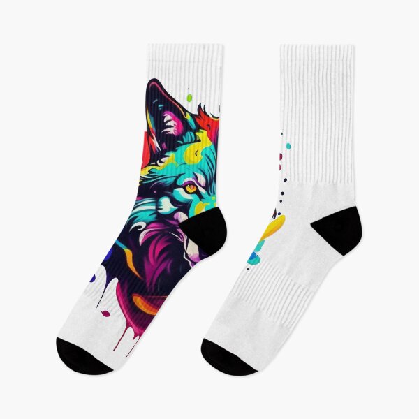 Item preview, Colorful Wolf V2 - Wolf designed and sold by Luiz Burattini.