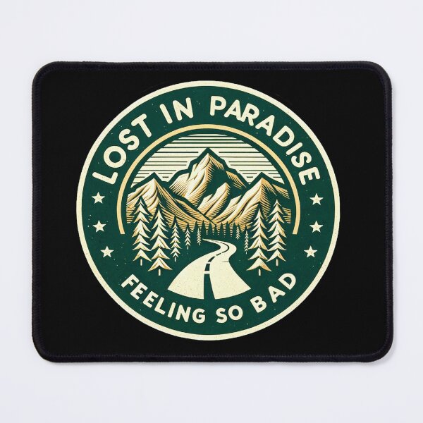 Item preview, Lost In Paradise, Feeling So Bad: Dissonant Serenity. designed and sold by momoworlddesign.