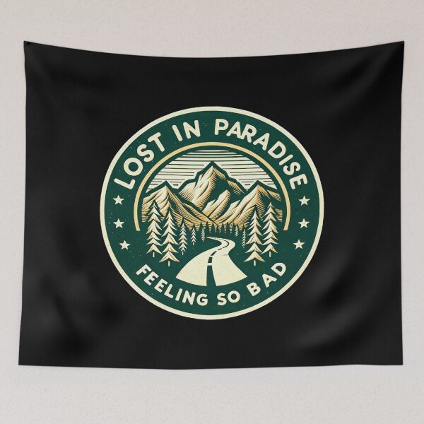 Item preview,  Lost In Paradise, Feeling So Bad: Dissonant Serenity. designed and sold by momoworlddesign.