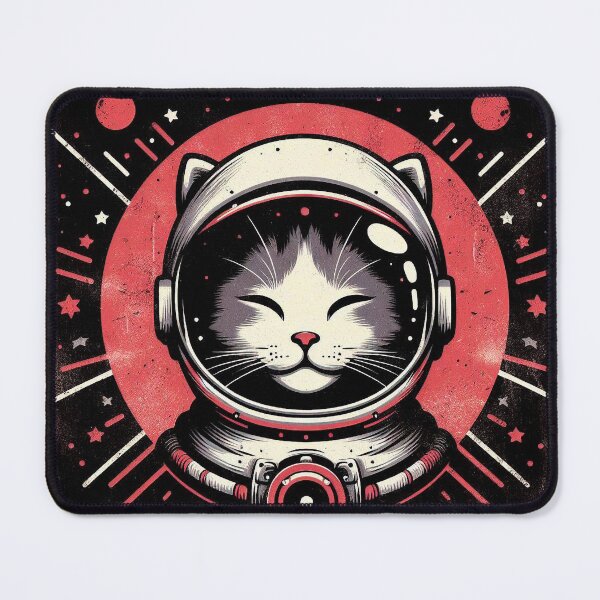 Item preview, Cat slave - Cat wearing a space suit designed and sold by mamacub.
