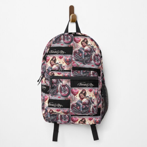 Item preview, Happy Valentine's Day biker designed and sold by SeeingBeyond.