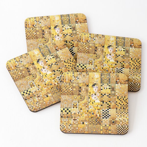 Item preview, Klimt Gold Pattern Painting designed and sold by maniacfitness.