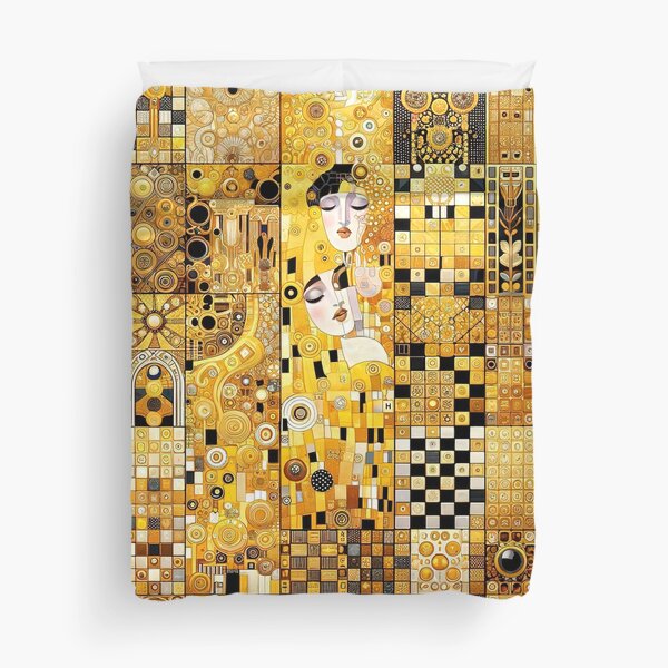 Item preview, Peinture à motif doré Klimt designed and sold by maniacfitness.