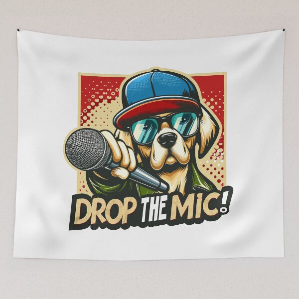 Item preview, Drop the mic! designed and sold by mksjr.