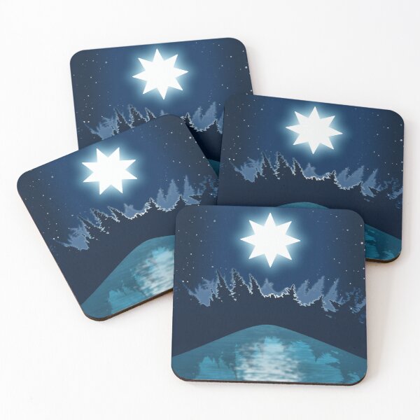 Item preview, New Flag of Minnesota - Lakeshore view designed and sold by carolinaphile.