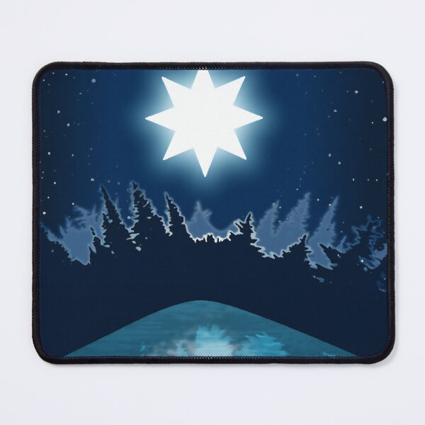 Item preview, New Flag of Minnesota - Lakeshore view designed and sold by carolinaphile.