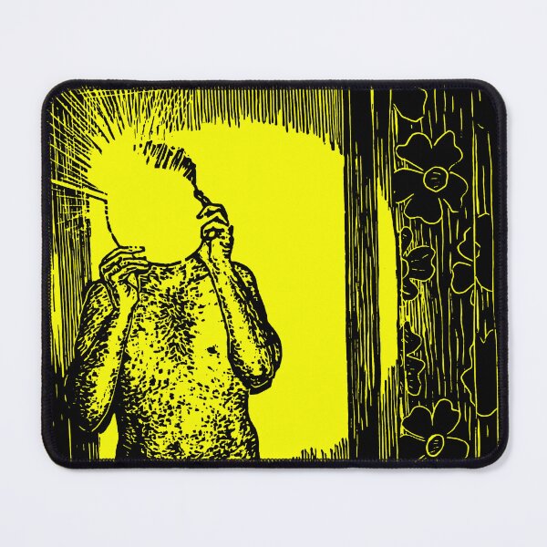 Item preview, There is a Light; Linocut Artwork; designed and sold by StickerApe.