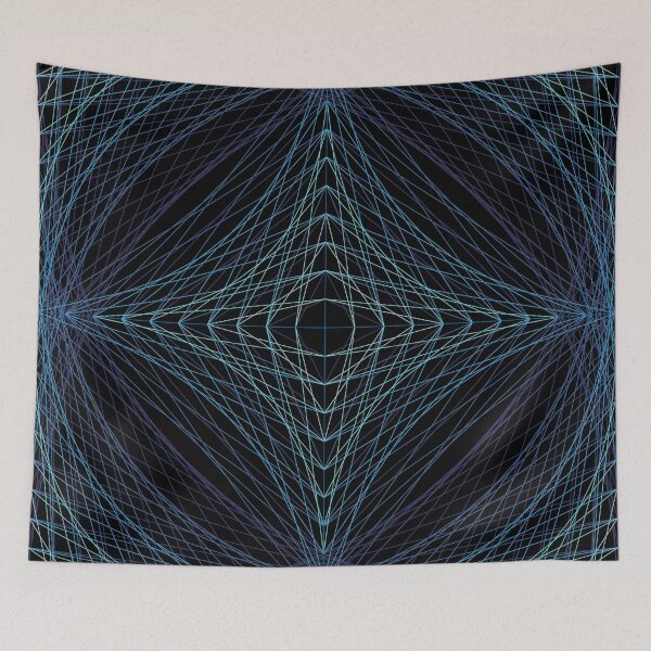 Item preview, Rectangular Pattern #4 Morph C [15078-Blues-BB] designed and sold by LottMultimedia.