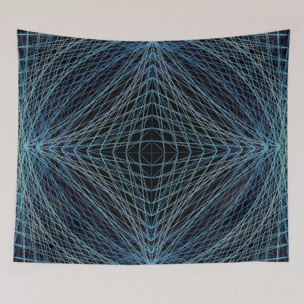 Item preview, Rectangular Pattern #4 Morph C [14878-Blues-BB] designed and sold by LottMultimedia.