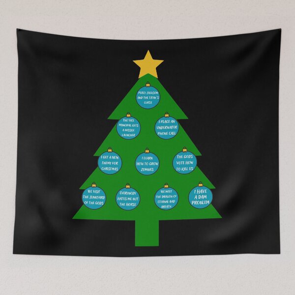 Artikelvorschau, Percy Jackson Weihnachtsbaum entworfen und verkauft von broadwaygirl142.
