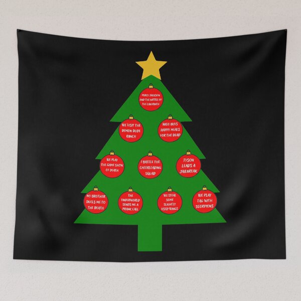 Artikelvorschau, Percy Jackson Weihnachtsbaum entworfen und verkauft von broadwaygirl142.