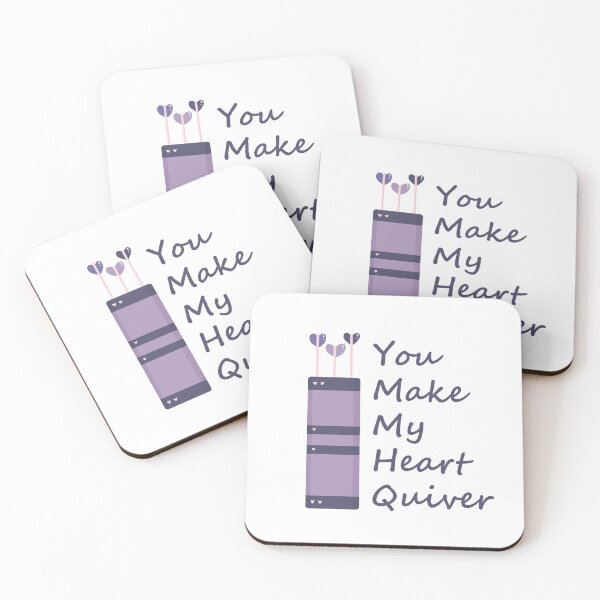 Item preview, You Make My Heart Quiver designed and sold by Trifles and Tricksters .