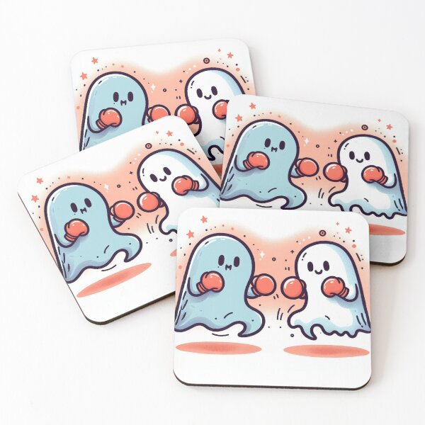 Item preview, GHOST BOXING! designed and sold by BootsNCatsStore.