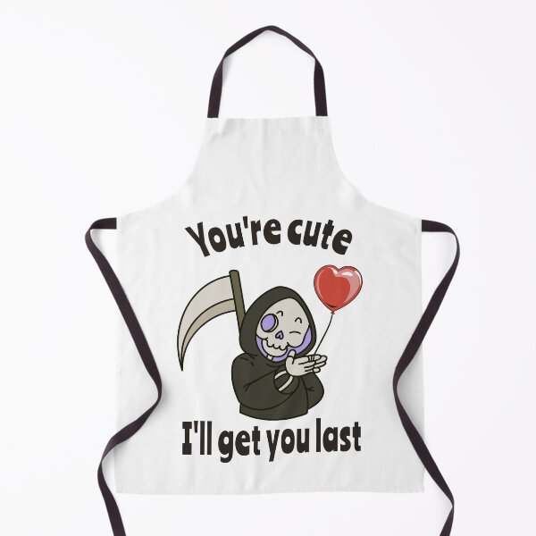 Item preview, Cute Grim Reaper with romantic heart designed and sold by HandicraftArt.