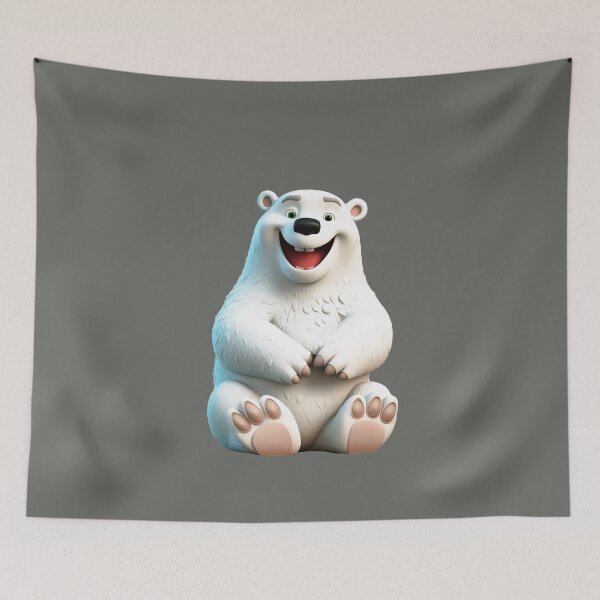 Item preview, Excited Adorable Cartoon Bear! designed and sold by fribabywonder.