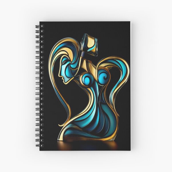 Blue Perfume Spiral Notebook
