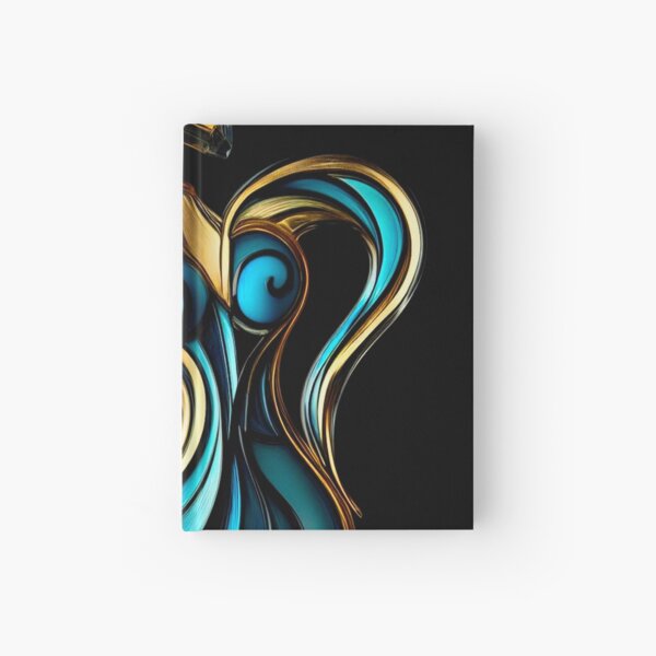 Blue Perfume Hardcover Journal