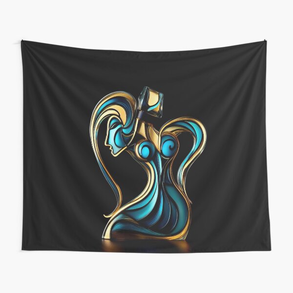 Blue Perfume Tapestry