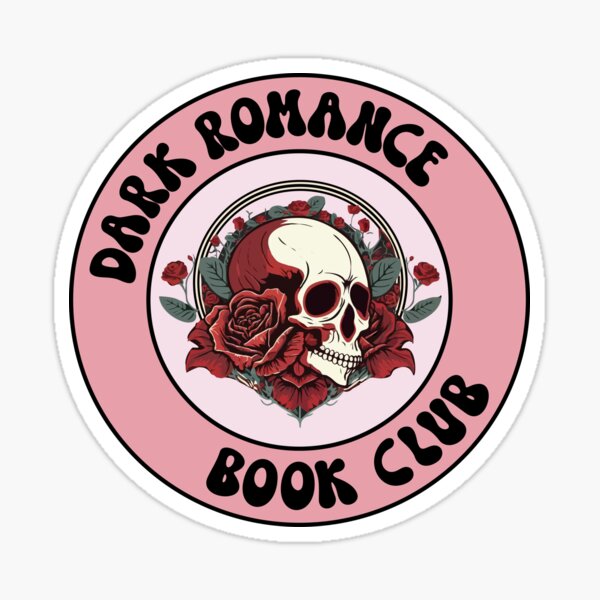 Artikel-Vorschau von Buchclub für düstere Liebesromane, designt und verkauft von Radical Buttons.