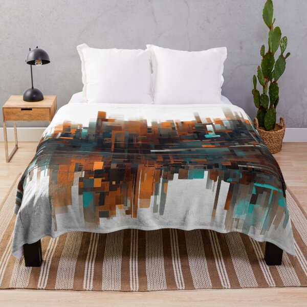 Item preview, Abstract Cityscape designed and sold by NeoNebulaArt.