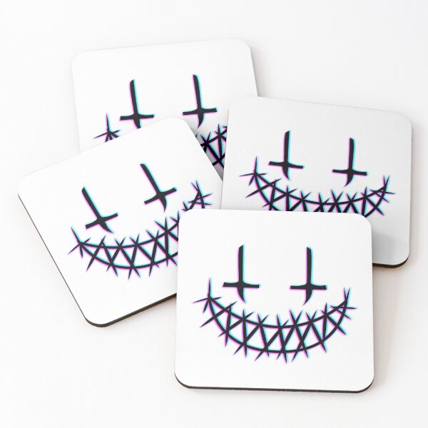 Item preview, barbed crazy smile designed and sold by Kalaidax.