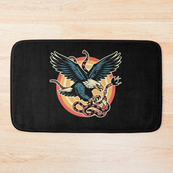 Item preview, American Traditional Eagle and Snake Tattoo designed and sold by Goku Creations.