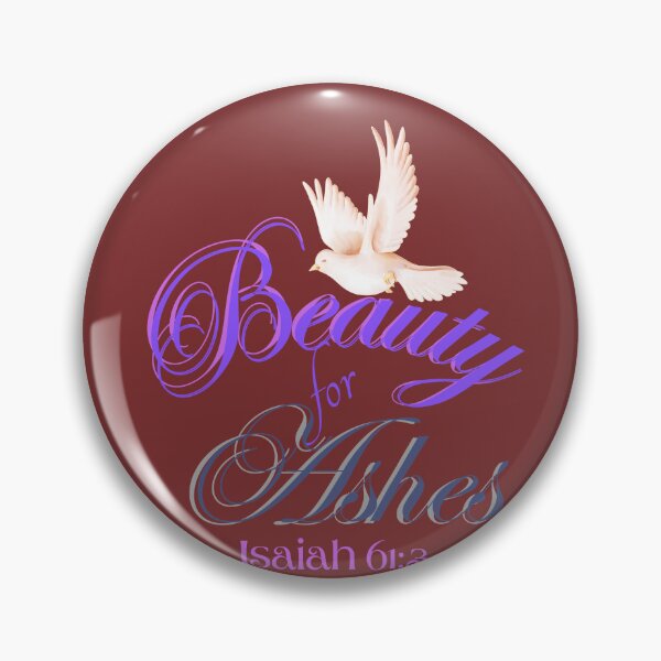 Item preview,  Beauty for Ashes (purple/dove) designed and sold by Tripp Art Studio.