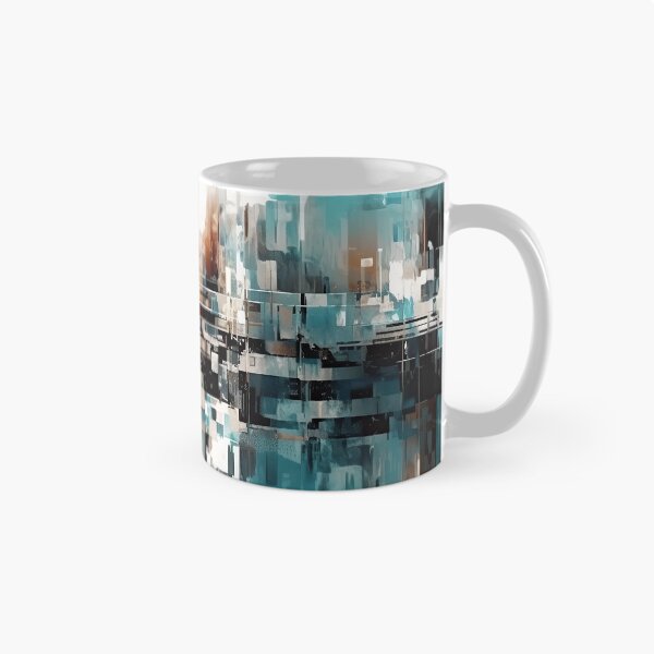 Item preview, Abstract Cityscape designed and sold by NeoNebulaArt.