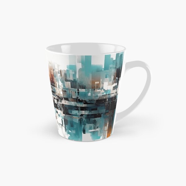 Item preview, Abstract Cityscape designed and sold by NeoNebulaArt.