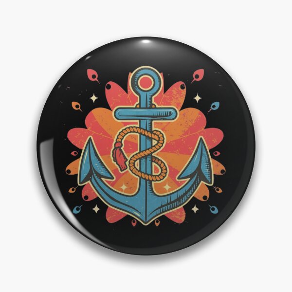Item preview, American Traditional Sailor Anchor designed and sold by Goku Creations.