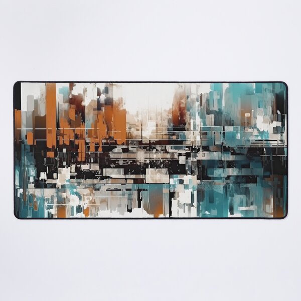 Item preview, Abstract Cityscape designed and sold by NeoNebulaArt.