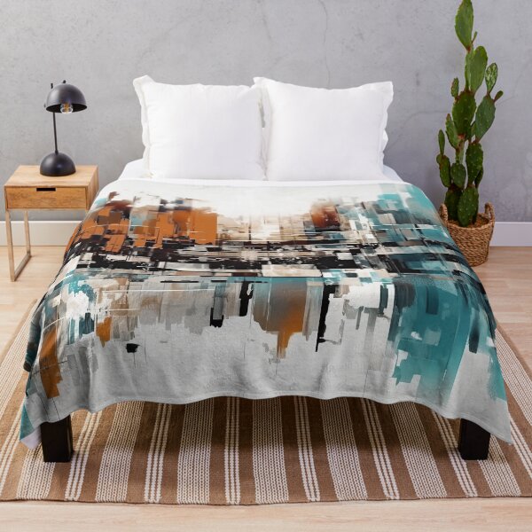 Item preview, Abstract Cityscape designed and sold by NeoNebulaArt.